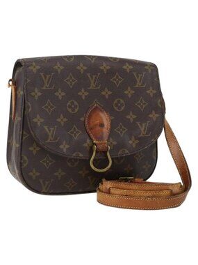 Authentic LOUIS VUITTON Monogram Saint Cloud GM Shoulder Bag M51242 LV